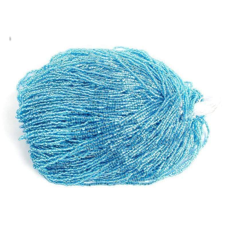 10/0 2-Cut Beads, Silver lined Light Aqua - Image 3
